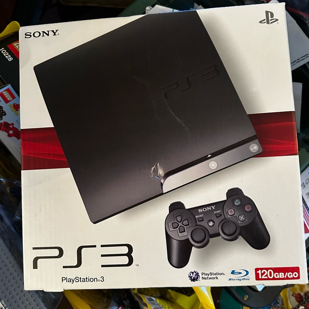 UNOPENED Sony PS3 Console - Sleek Black